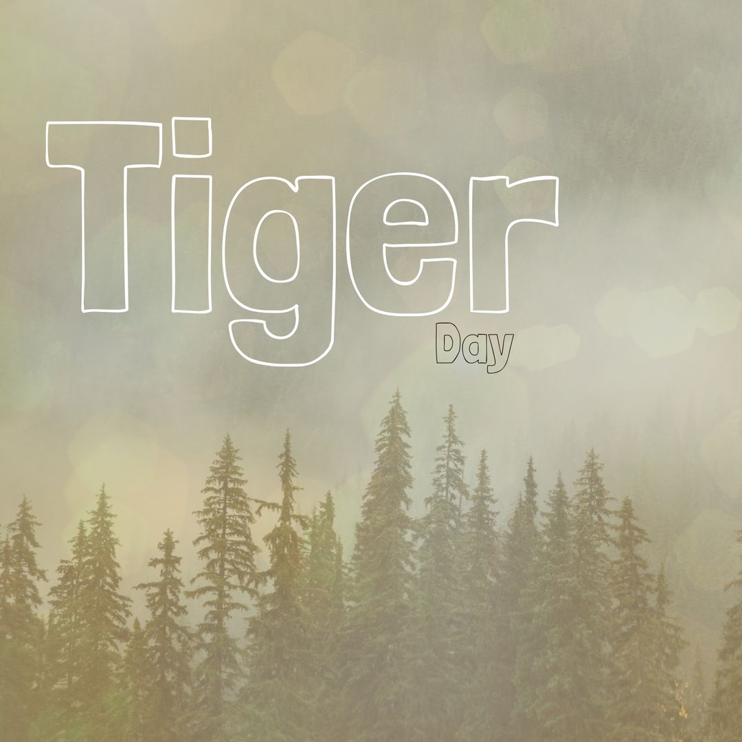 Tiger Day Awareness Concept Design in Forest Setting