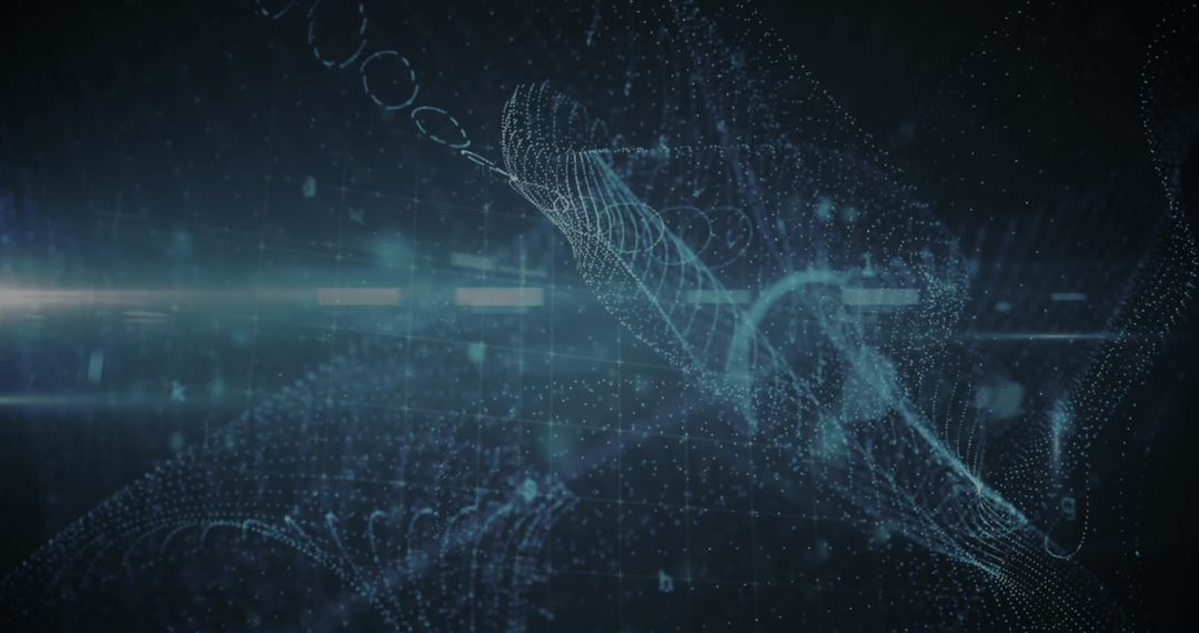 Cybersecurity Digital Data Lock Conceptual Future Technology