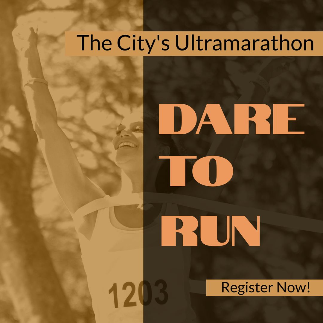 City's Ultramarathon Motivation with Determined Runner
