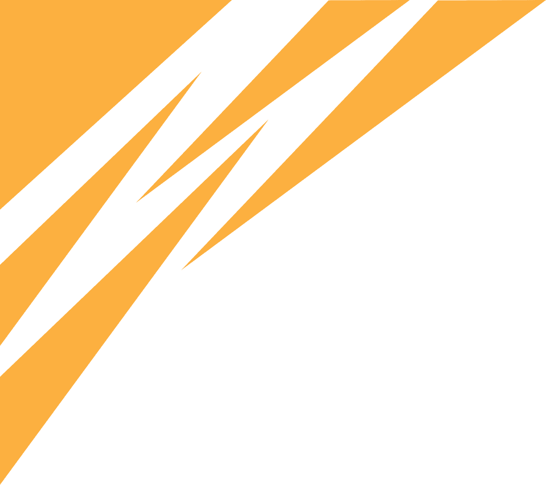 Abstract Triangle Design on Transparent Background