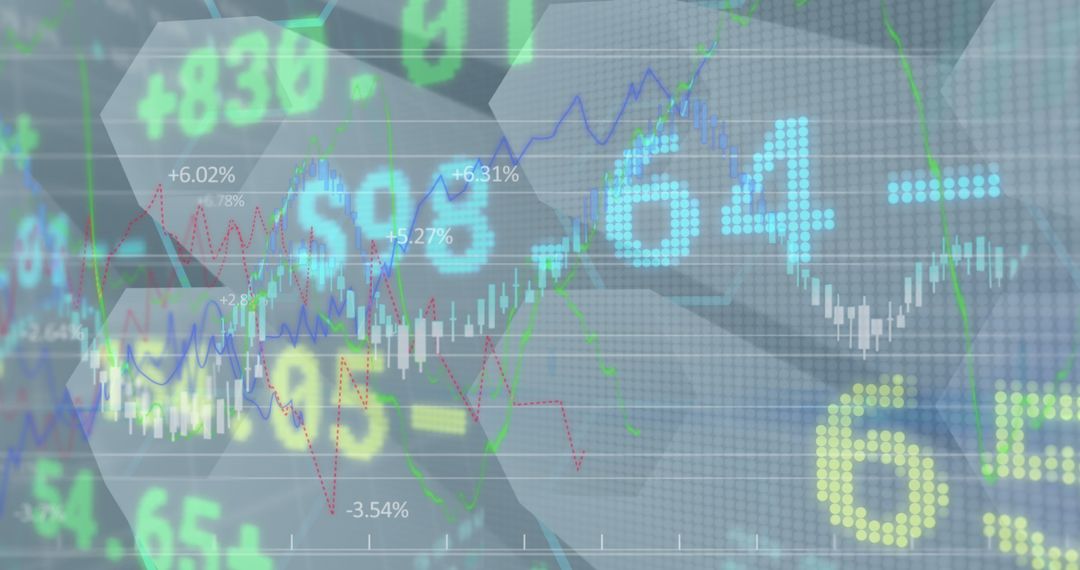 Analyzing global stock exchange data digital interface
