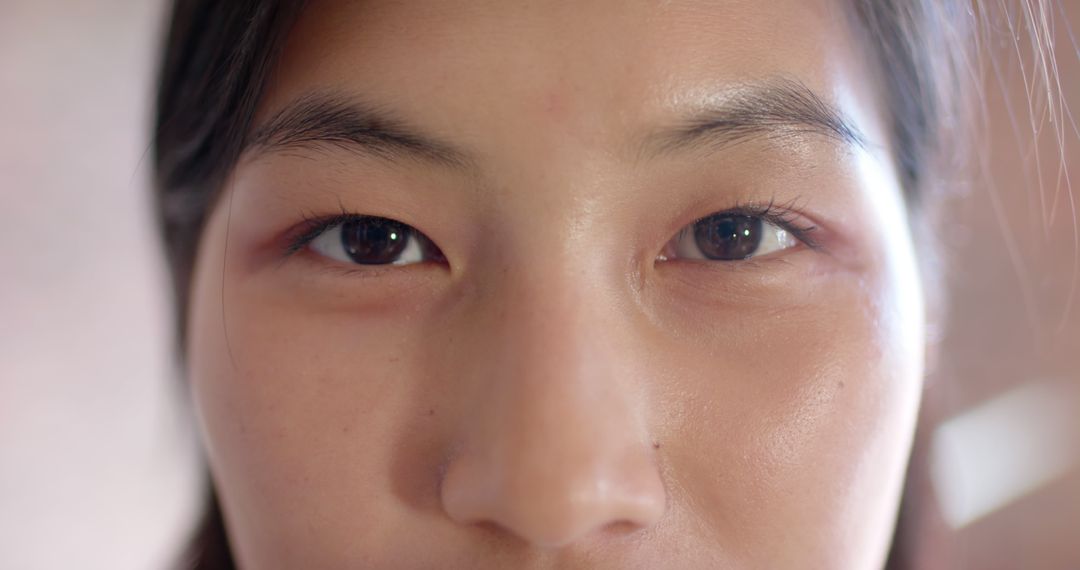 Close-Up of Confident Businesswoman in Modern Workspace