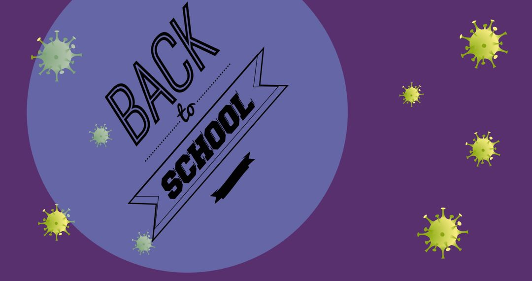 Back to School Amidst Virus Outbreak Concept