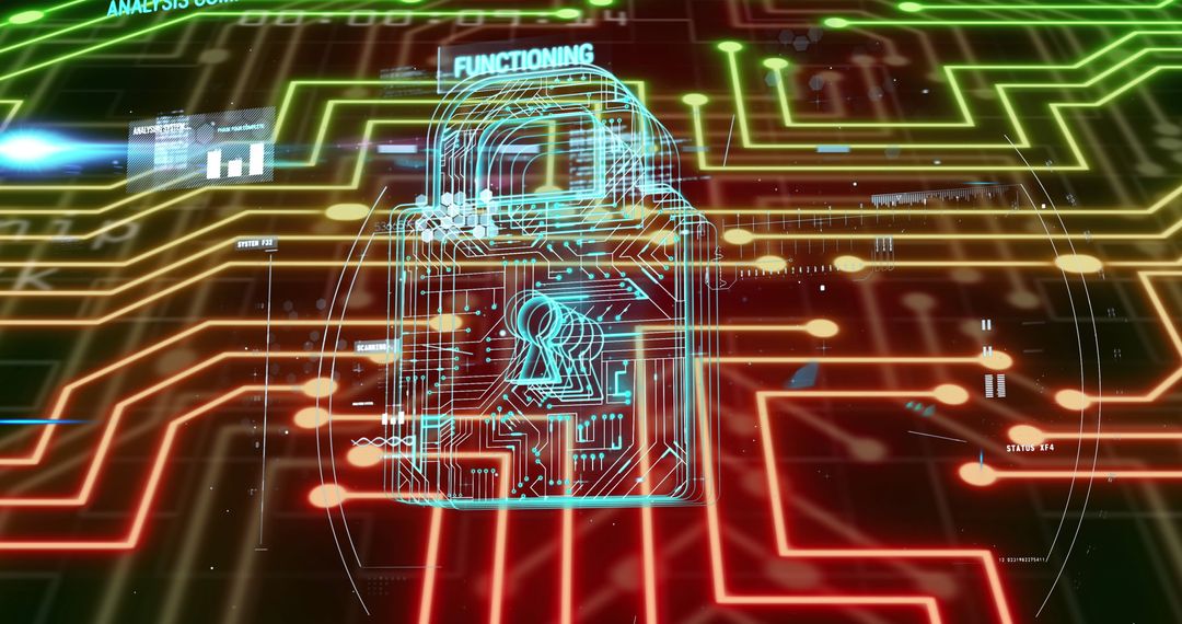 Digital Padlock with Data Network Connectivity