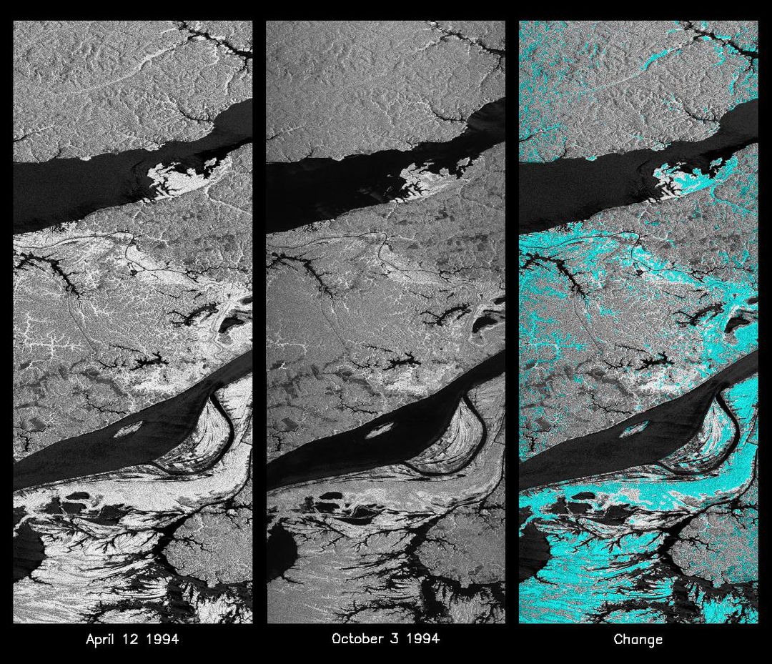 Seasonal Flooding Analysis in Manaus Region, Brazil using Spaceborne Imaging Radar - Free Images, Stock Photos and Pictures on Pikwizard.com