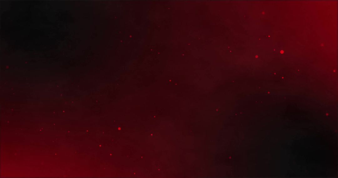 Abstract Red and Black Background with Illuminated Light Spots