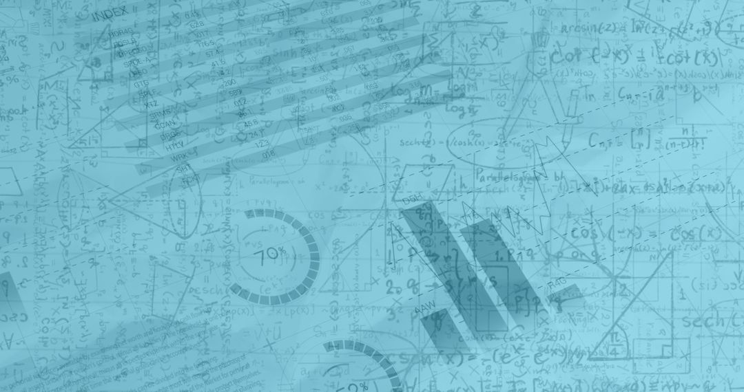 Abstract Mathematical Formulae and Statistical Data Overlay