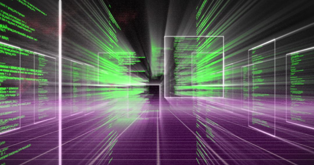 Dynamic Virtual Cyber Grid with Flowing Digital Code