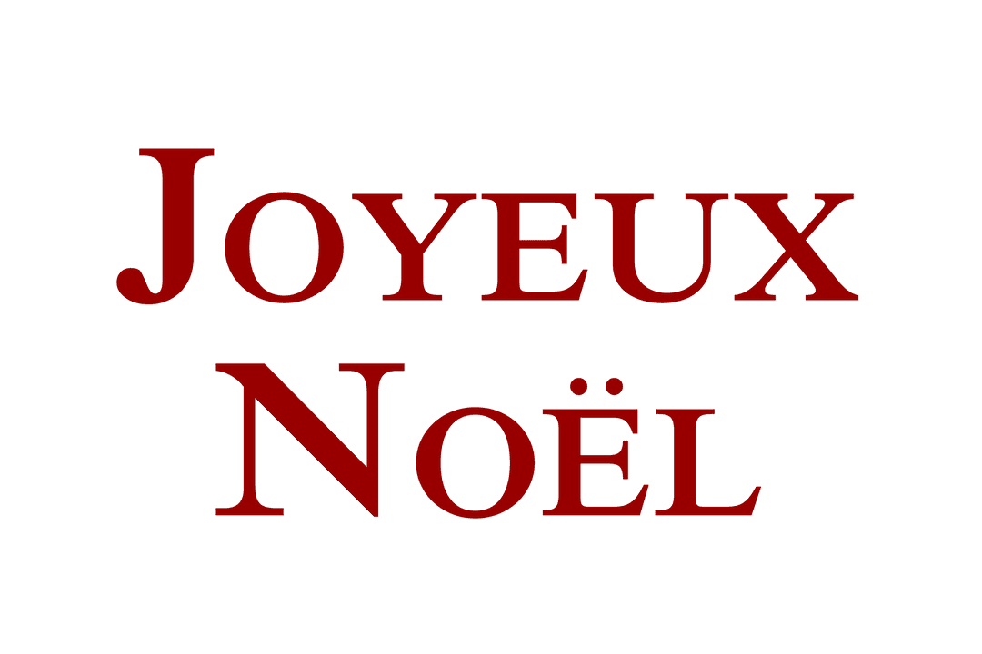 Joyeux Noël Text Transparent for Festive Greeting Purposes