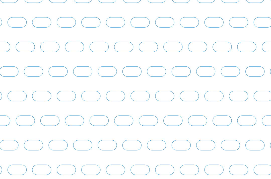 Seamless Transparent Vector with Blue Shapes on Background