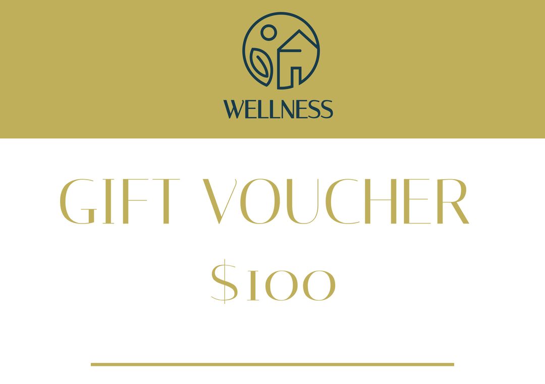 Elegant Gift Voucher for Wellness Theme with Gold and White Design - Download Free Stock Templates Pikwizard.com