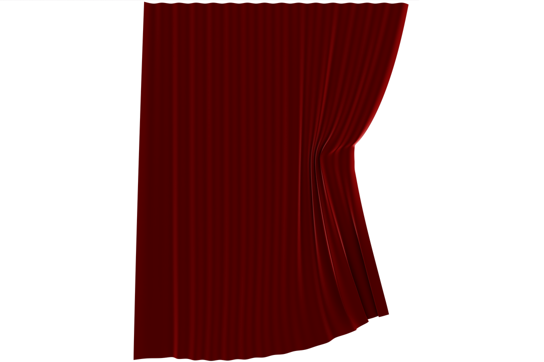 Closeup of Transparent Textured Red Draped Curtain - Download Free Stock Images Pikwizard.com