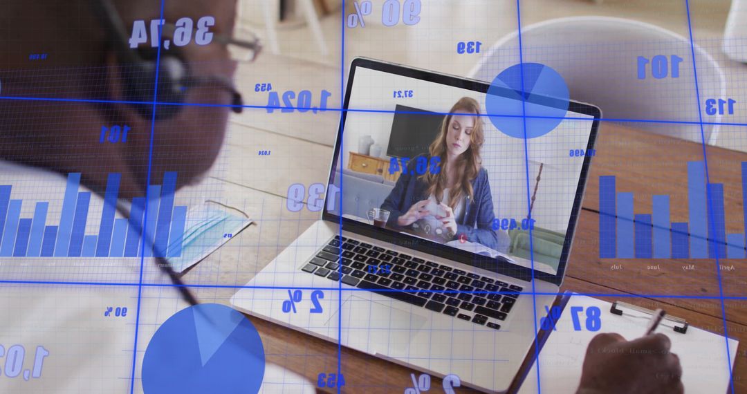 Virtual Medical Consultation with Dynamic Data Overlay