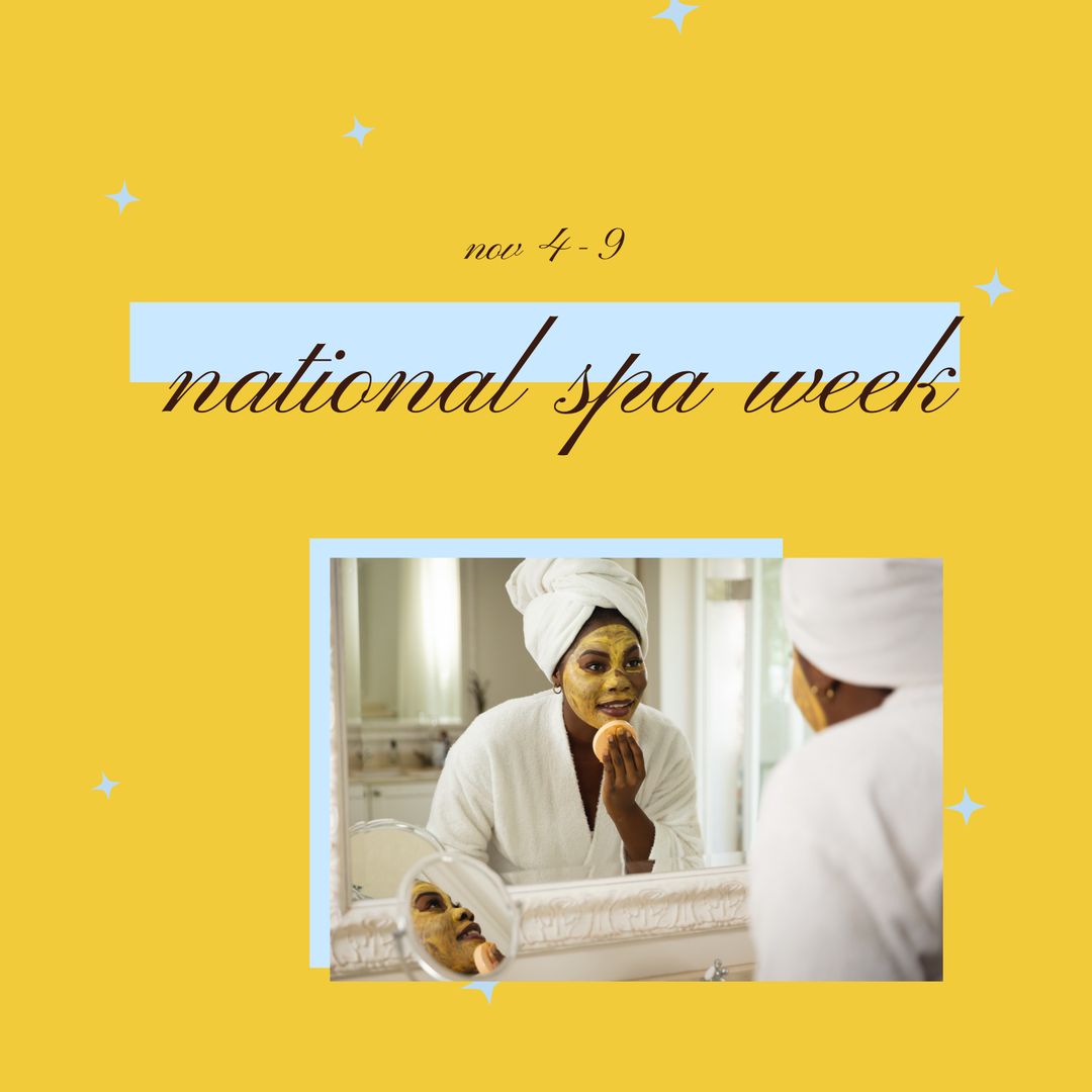 National Spa Week Beauty Relaxation Concept