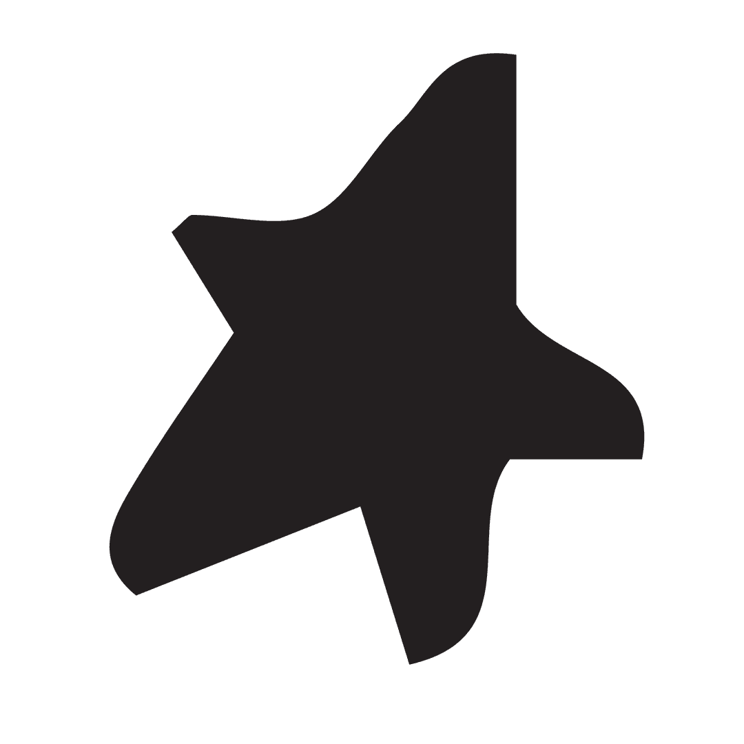 Abstract Star Design on Transparent Background for Graphic Use