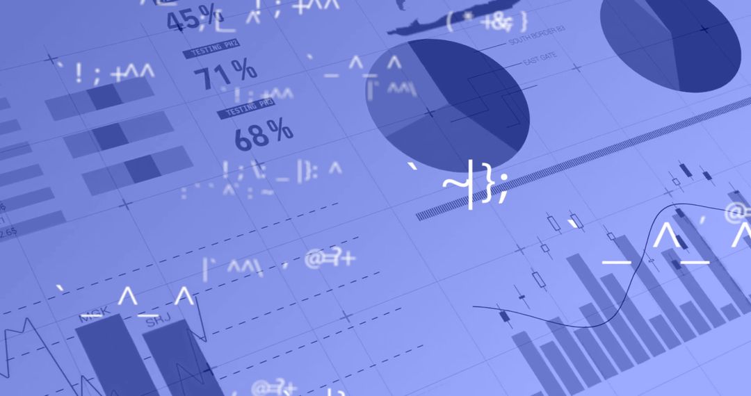 Data Processing Overlay on Digital Charts