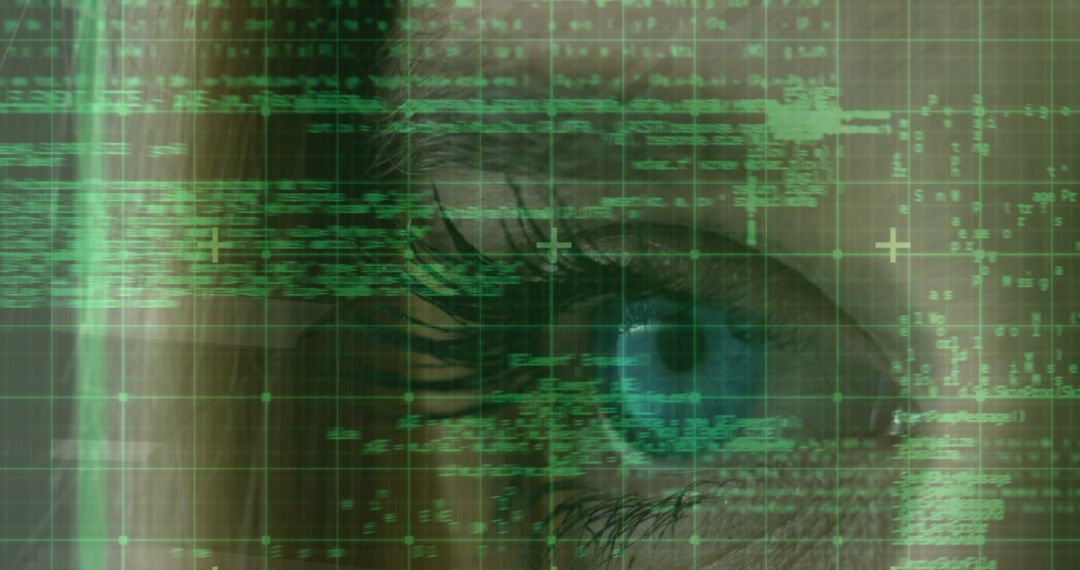 Digital Data Streams Reflected Over Human Eye for Conceptual Internet Security