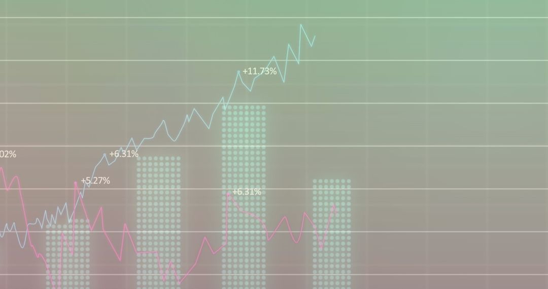dynamic statistical data analysis with gradient colors - Free Images, Stock Photos and Pictures on Pikwizard.com