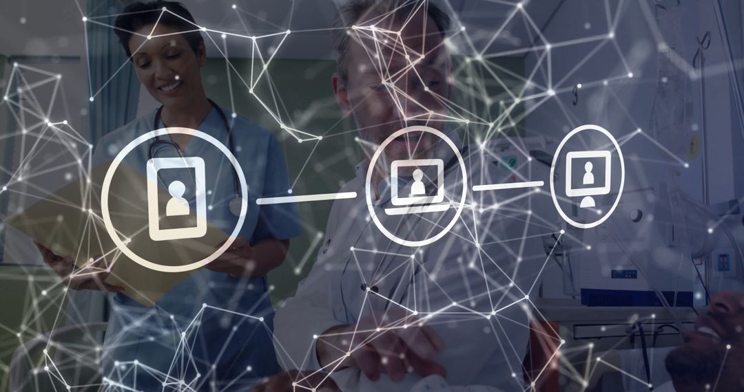 Digital Healthcare Network with Doctor and Patient Interaction