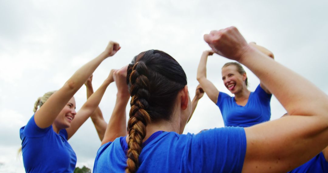 Women Cheering Together in Team Activity - Free Images, Stock Photos and Pictures on Pikwizard.com