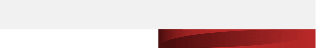 White Band and Red Rectangle on Transparent Background for Design