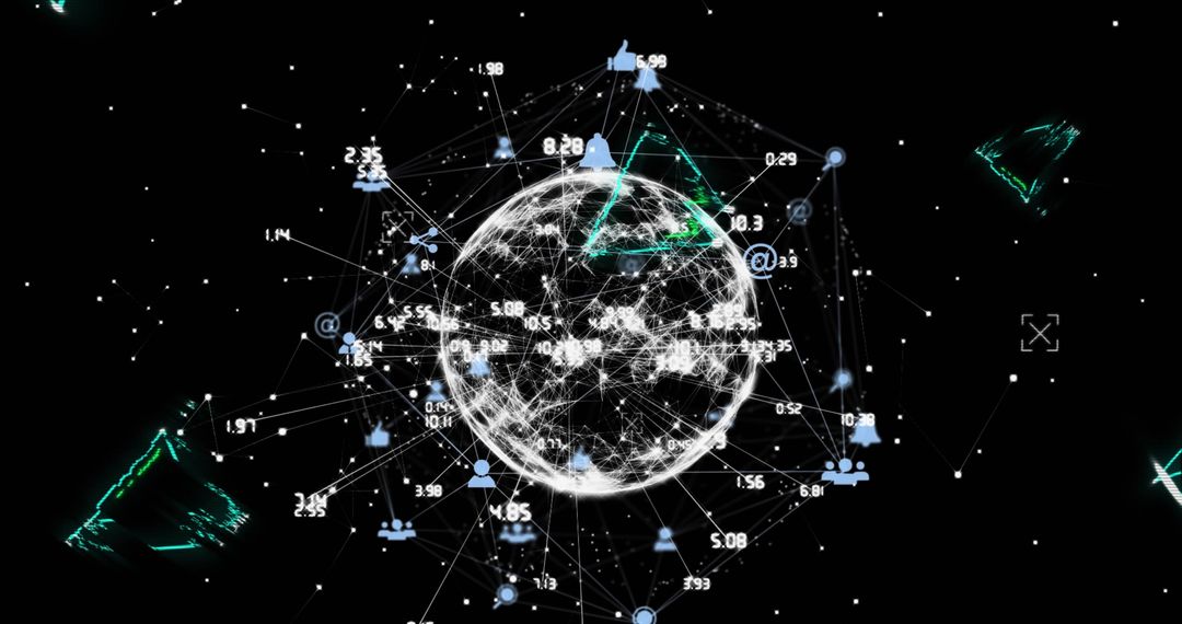 Global Networking Technology with Neon Connections