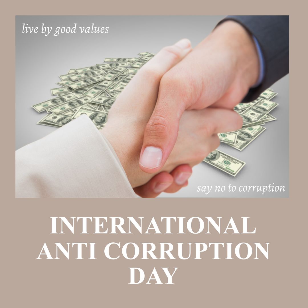 International Anti-Corruption Day Campaign Poster