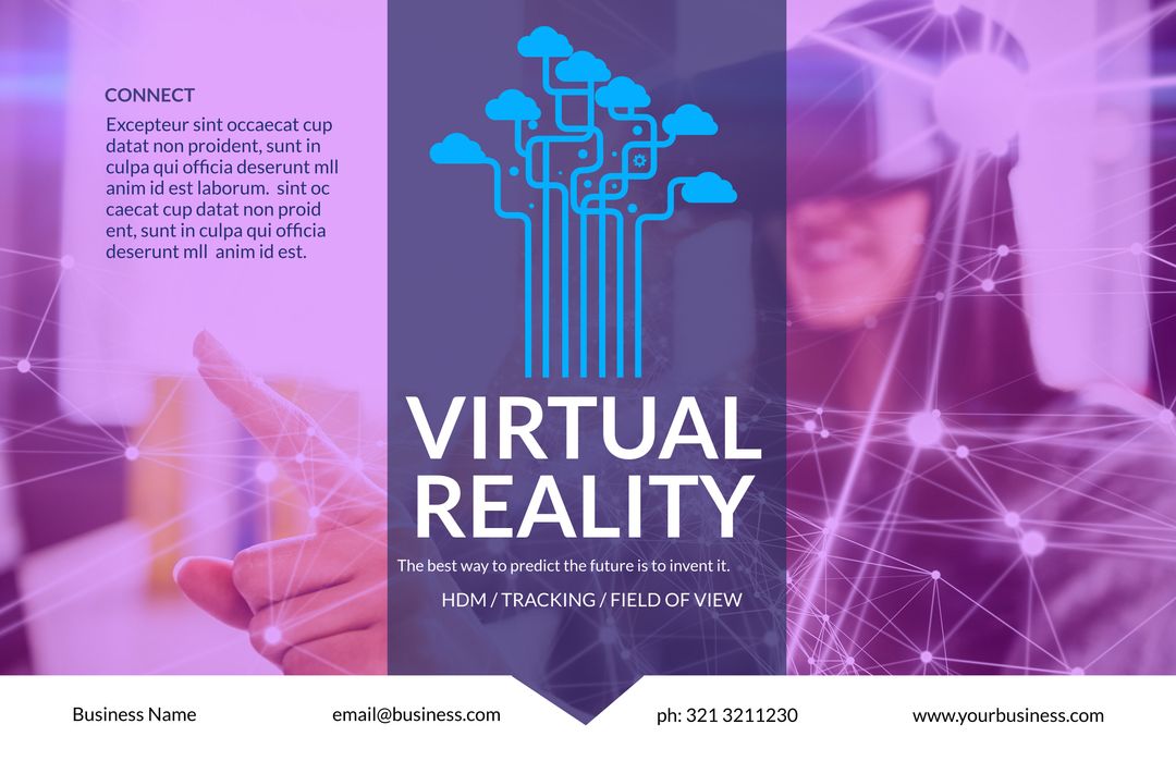 Innovative Virtual Reality Technology Concept