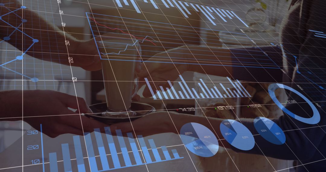 Financial Data Analysis Overlayed on Coffee Scene