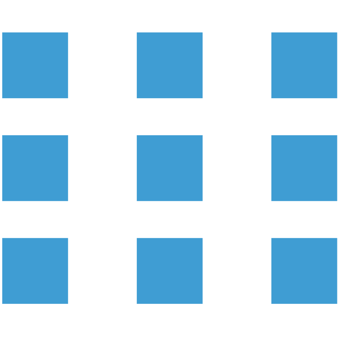 Transparent Blue Squares Pattern Isolated Digital Design