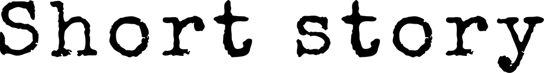 Digital PNG of Short Fable on Transparent Background