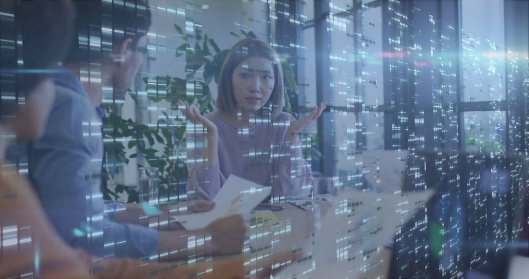 Meeting Space Blending Physical and Digital Realms