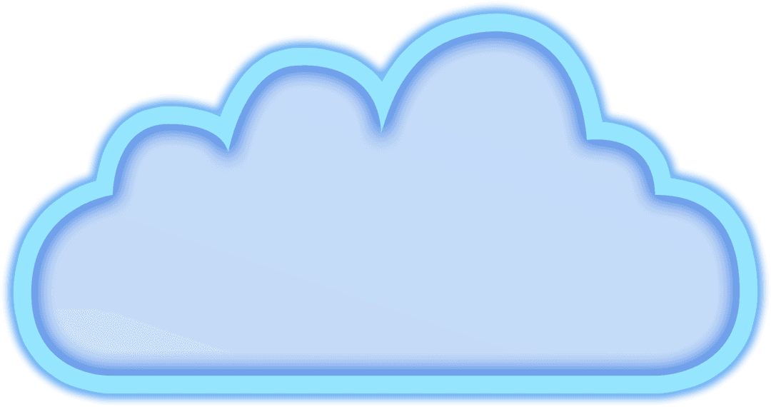 Blue Cloud Vector Icon with Transparent Background for Digital Projects - Download Free Stock Images Pikwizard.com
