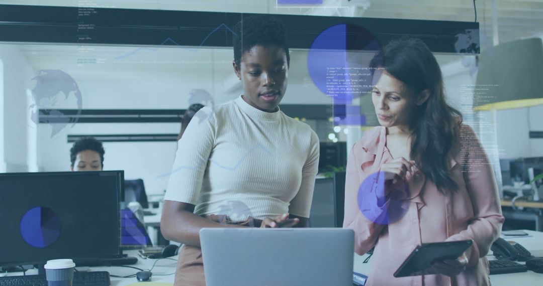 Diverse Professionals Collaborating on Innovative Data Solutions