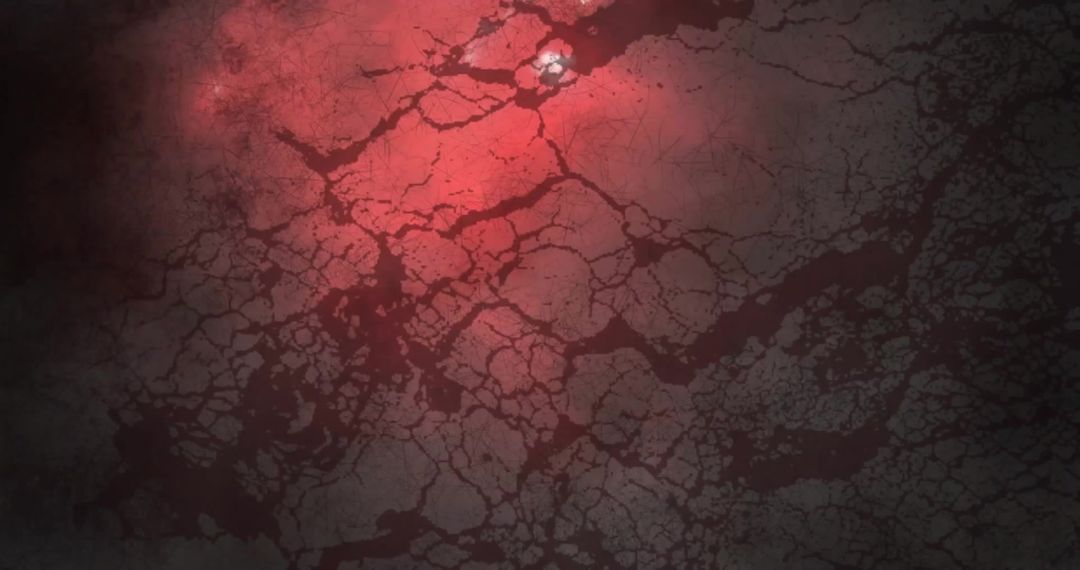 Abstract Lightning with Red Glowing Pattern