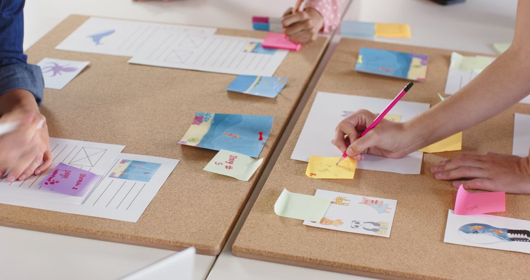 Team of Creative Professionals Collaborating on Project Planning