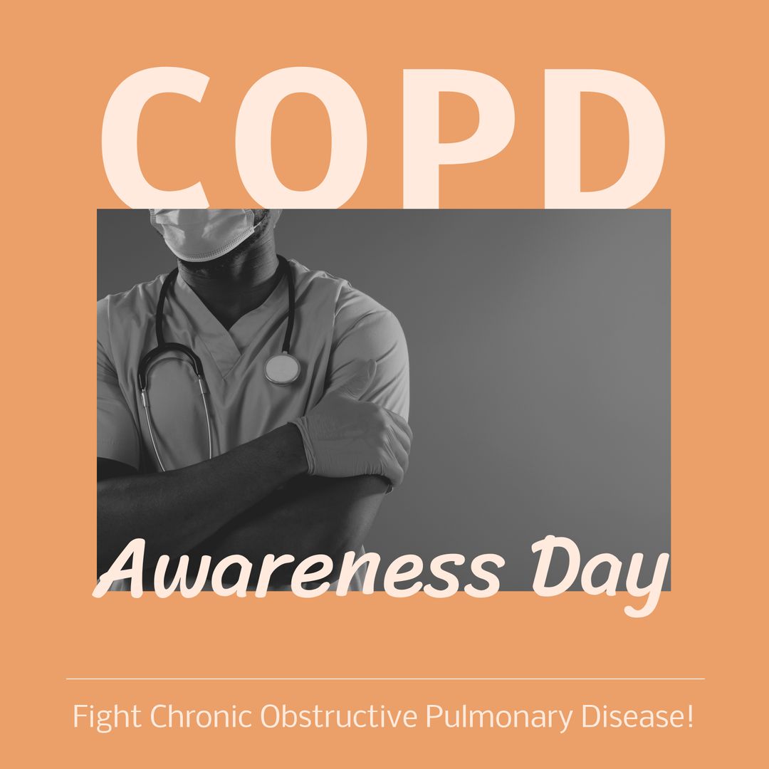 COPD Awareness Day Health Campaign Poster
