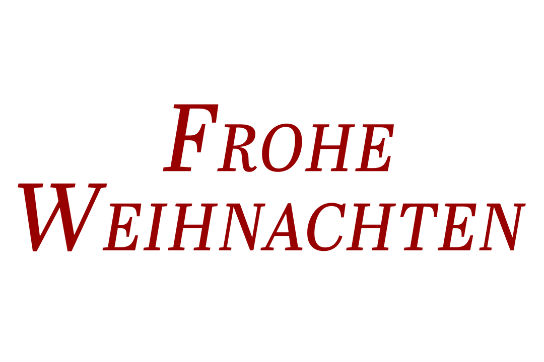 Transparent Frohe Weihnachten Red Text for Christmas Celebration - Download Free Stock Images Pikwizard.com