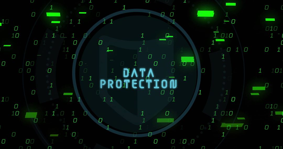 Digital Data Protection and Cyber Security Concept