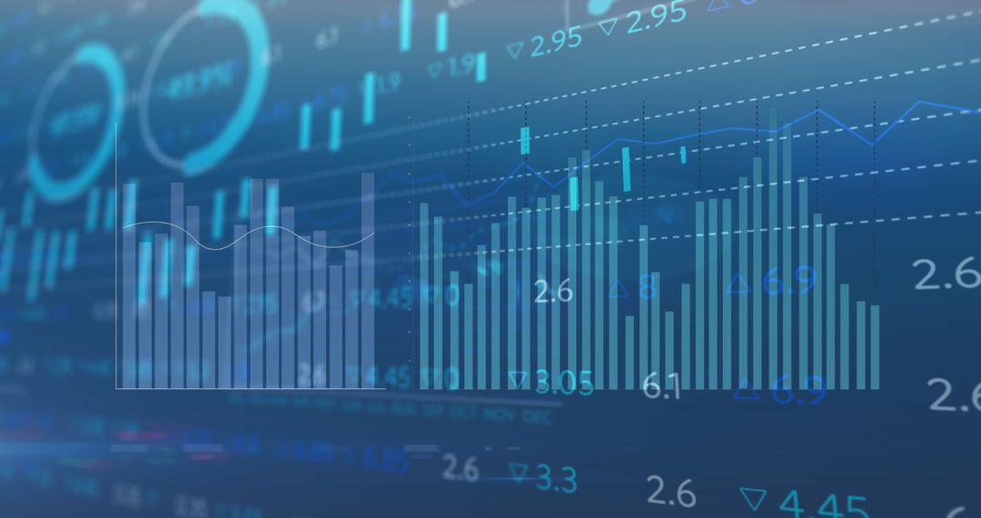 Digital Display of Economic Graphs and Financial Data