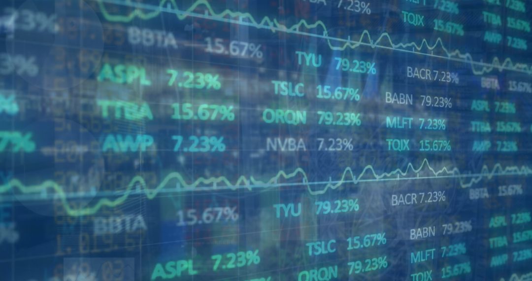 Financial Data Overlay on Server Infrastructure with Digital Interface