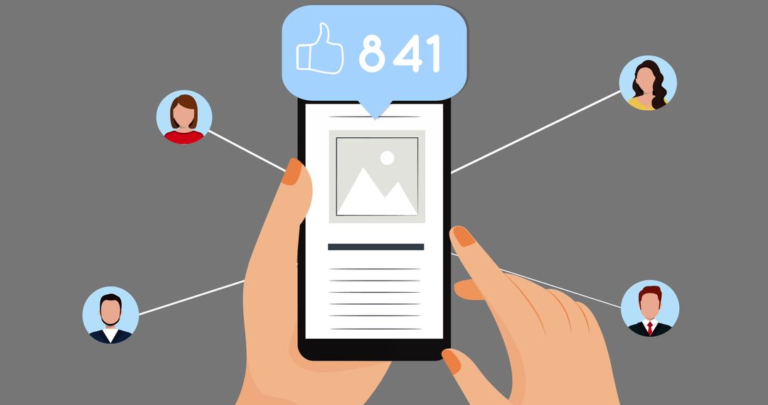 Social Sharing Concept with Network and Phone Interaction