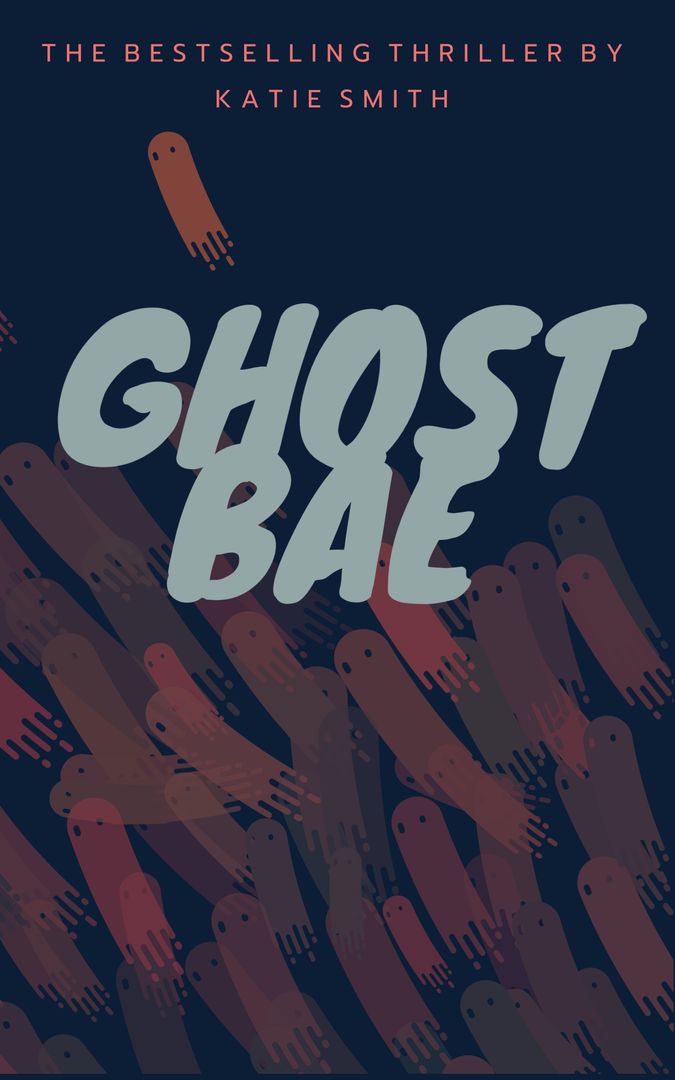 Thriller Book Cover with Haunting Shadowy Design