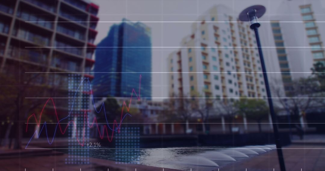 Digital Interfaces Blending with Urban Cityscape