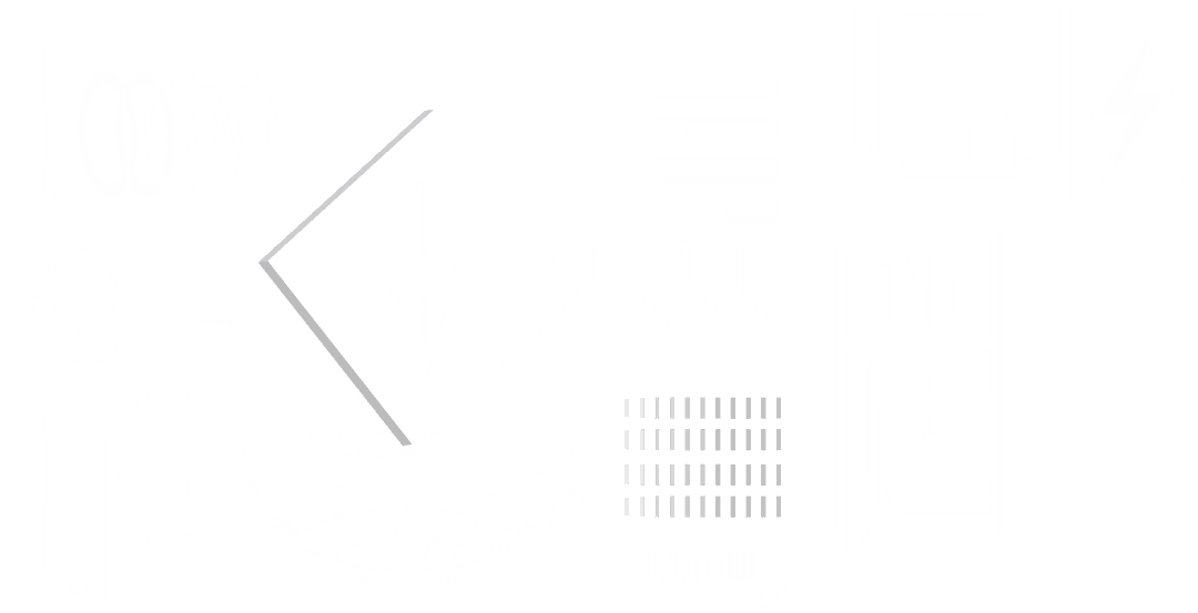 Transparent Technology Circuit with Lightning Bolt Element