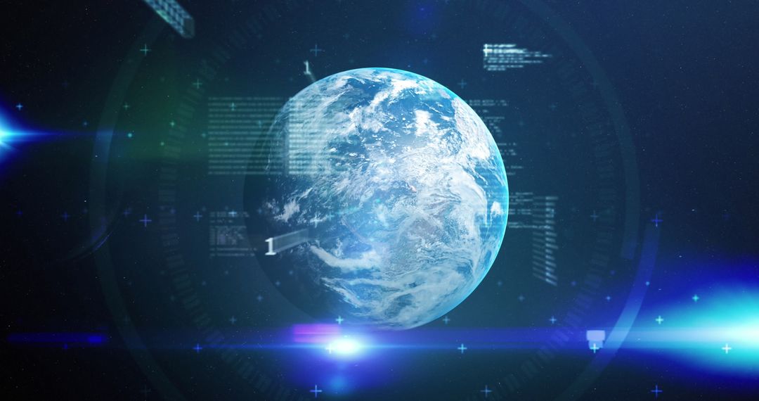 Global Connectivity and Digital Data Analytics Concept