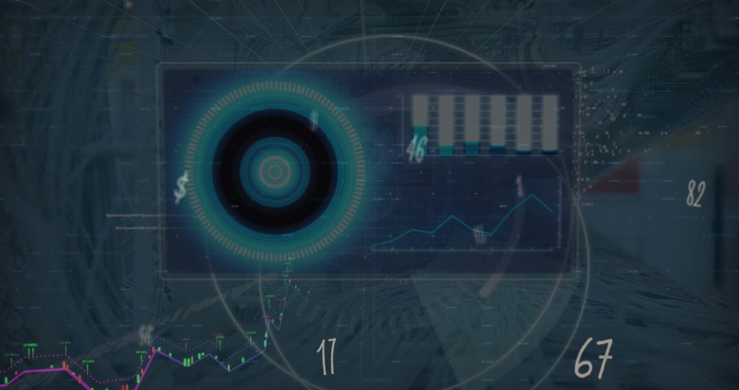 5G Technology Concept with Digital Data Visualization