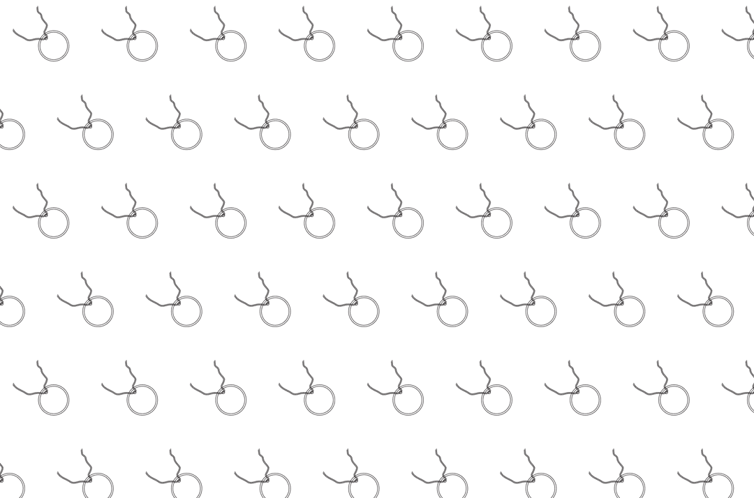 Abstract Grey Circular Pattern on Transparent Background