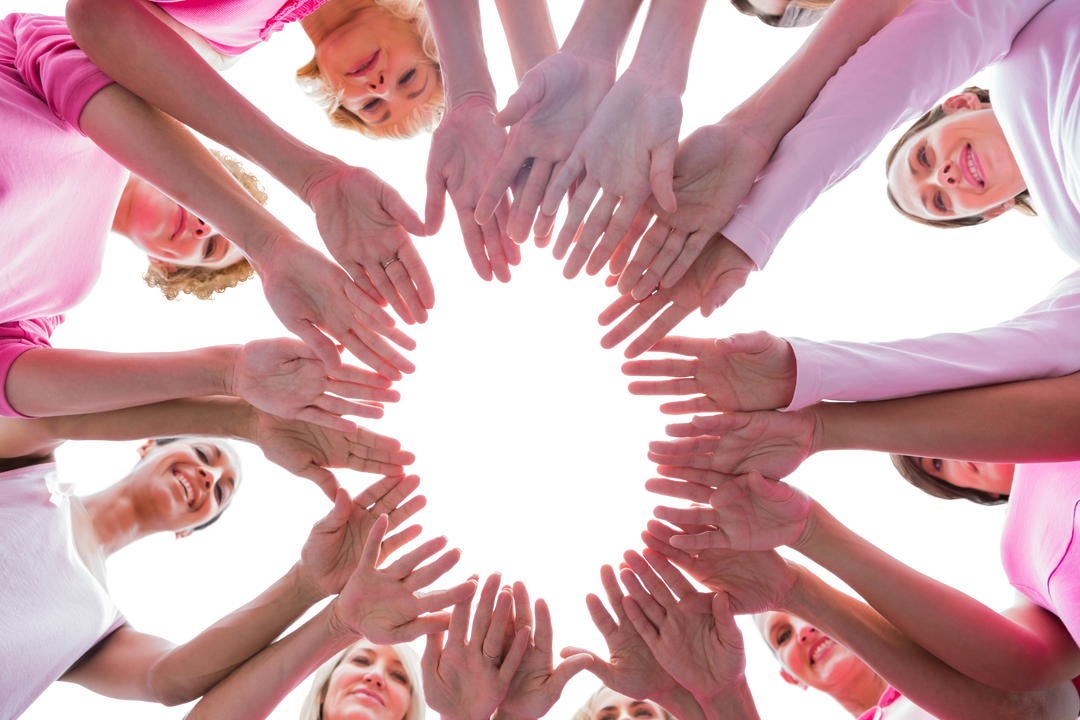 Transparent Wide Smiling Women Forming Circle Showcasing Team Unity - Download Free Stock Images Pikwizard.com