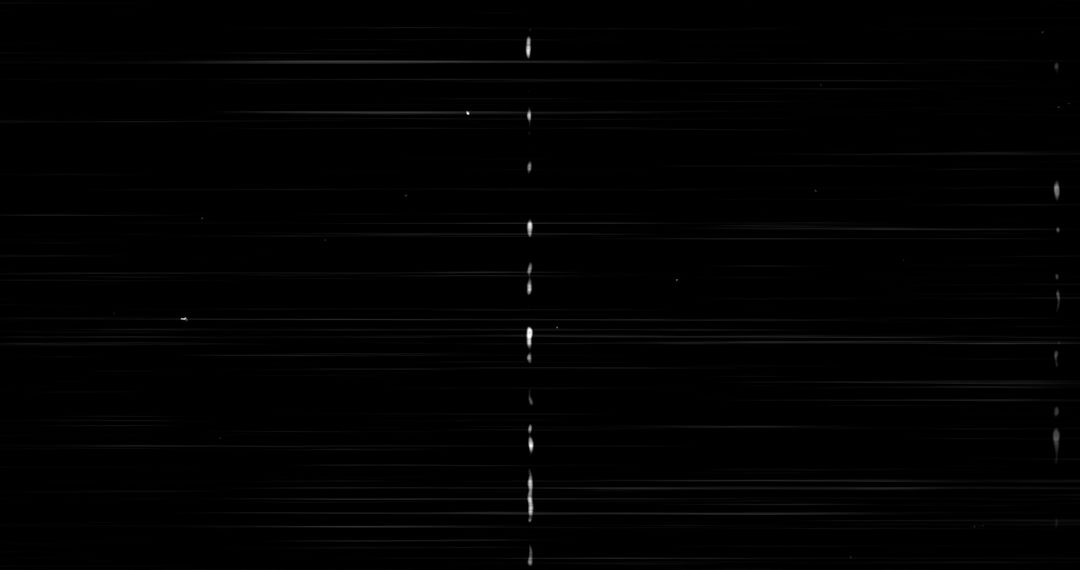 Abstract White Lines on Black Background Light Trail Effect